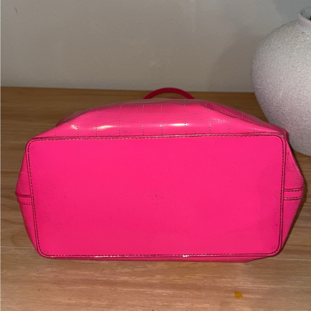 Kate Spade Neon Pink Tote - Picture 8 of 10